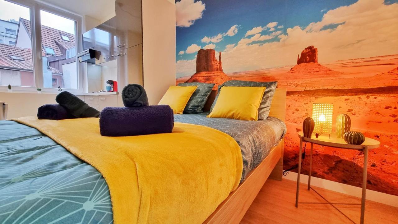 La Residence Evasion 1 - Original - Gare - Wifi - Relax Bnb ミュルーズ エクステリア 写真
